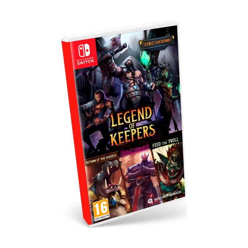 Red Art Games Legend of Keepers Careers Of A Dungeon Switch