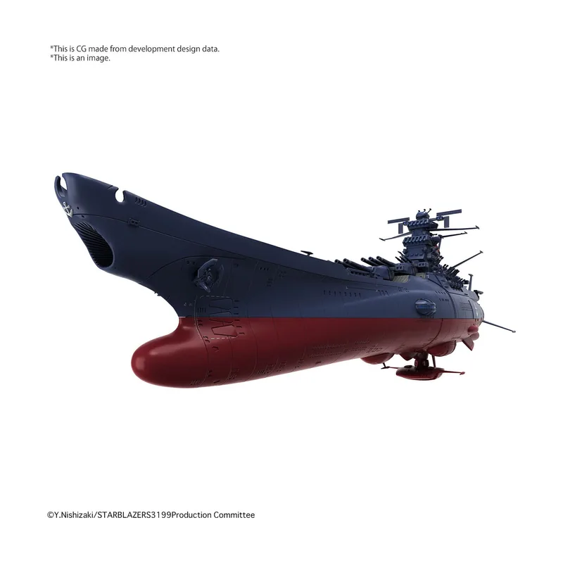 Bandai Space Battleship Yamato 3199 Escala 1/1000