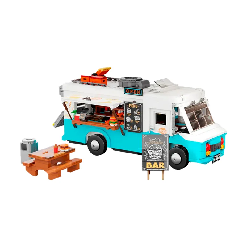 Pantasy Nostalgic Food Truck Set Construccion 19 cm