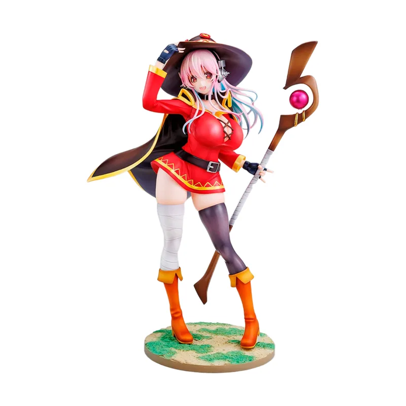 Kadokawa Figura Sonico Megumin Super Sonico x Konosuba Collab Ver. 1/7