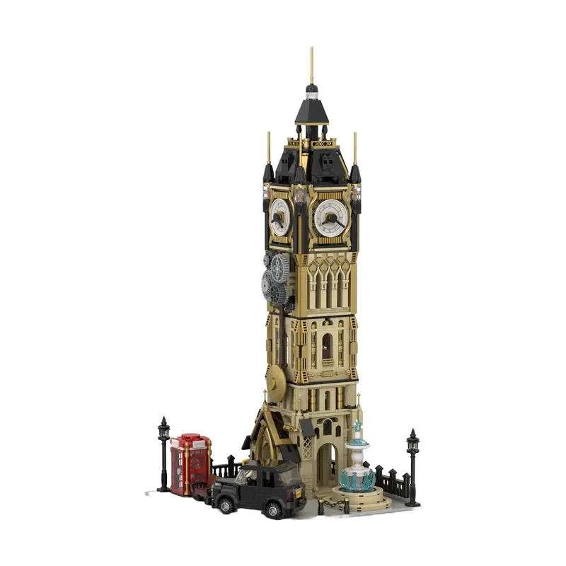 Pantasy Torre del Reloj Steampunk Set Construcción 57,5 cm Joyside Series