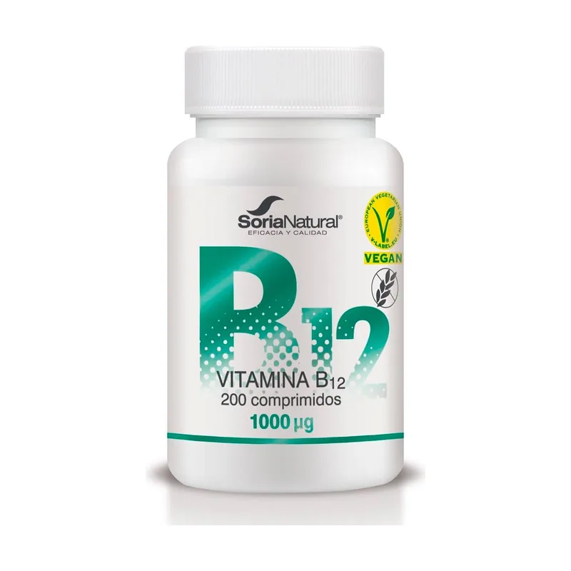 Soria Natural Vitamina B12 250 mg 200 Comprimidos