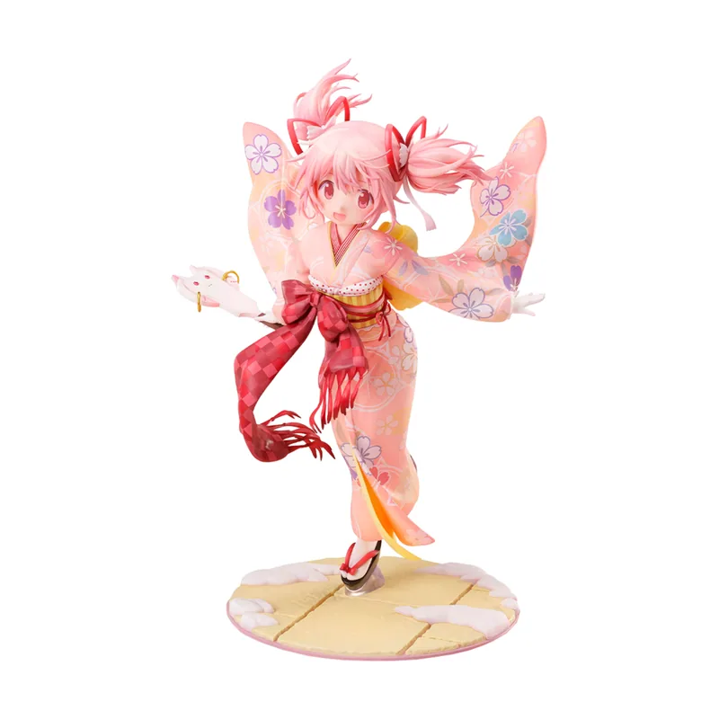 Furyu Figura Madoka Kaname Puella Magi Madoka Magica Side Story Kimono Ver. 1/7