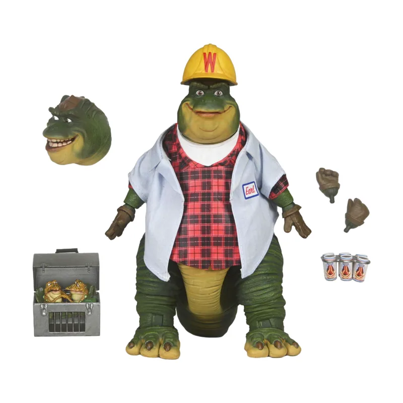Neca Figura Earl Sinclair Dinosaurios 18cm