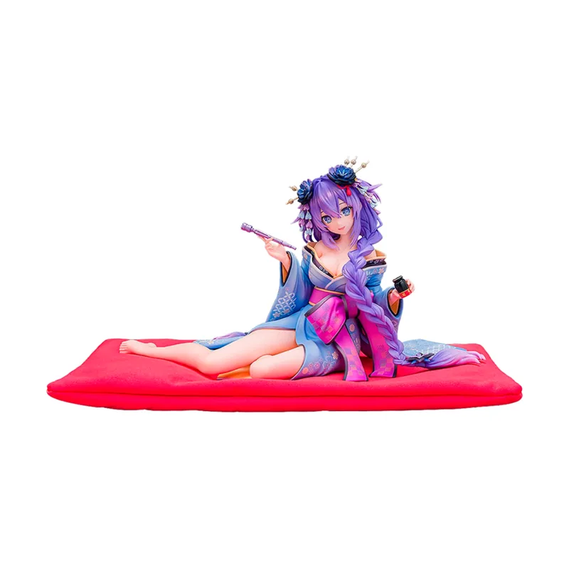 Kadokawa Figura Purple Heart Neptunia x Senran Kagura Kimono Ver. 1/7