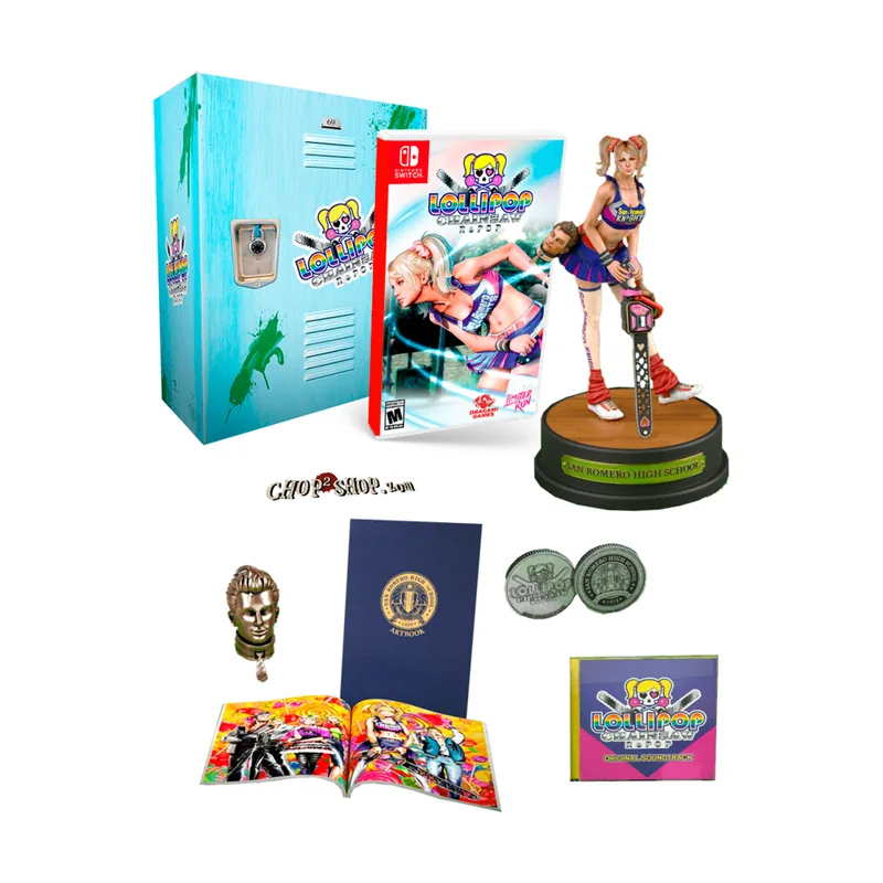 Limited Run Games Lollipop Chainsaw RePOP Edición Cheerleader Switch