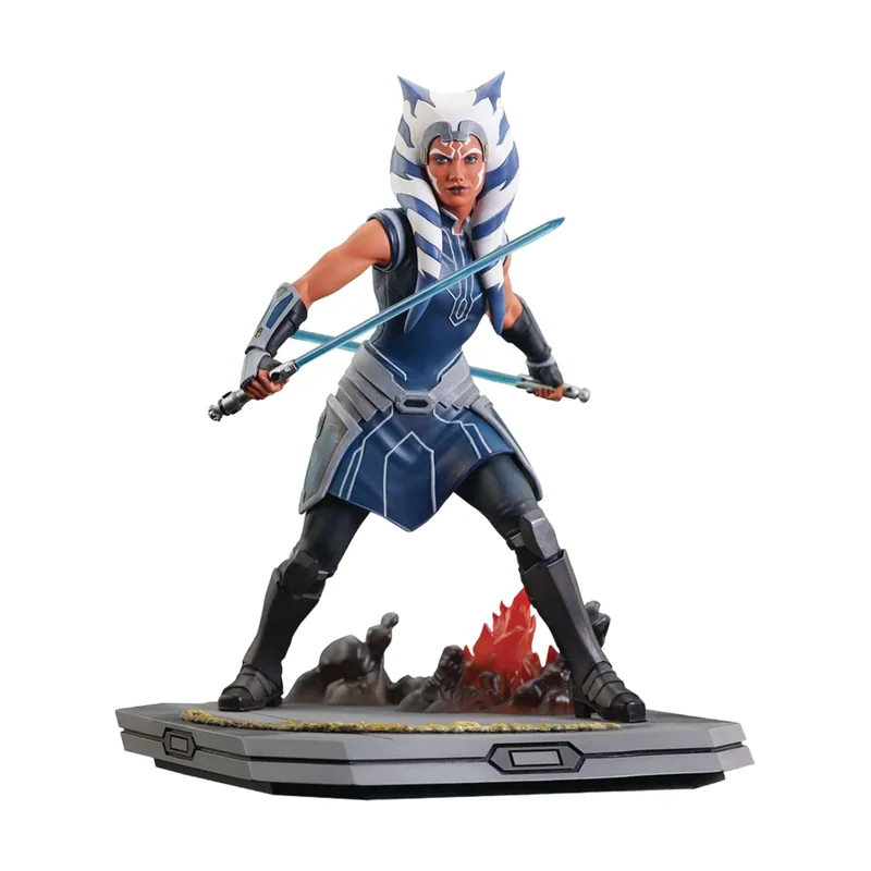 Diamond Select Toys Estatua Ahsoka Tano Star Wars Clone Wars Milestones 1/6 Diamond