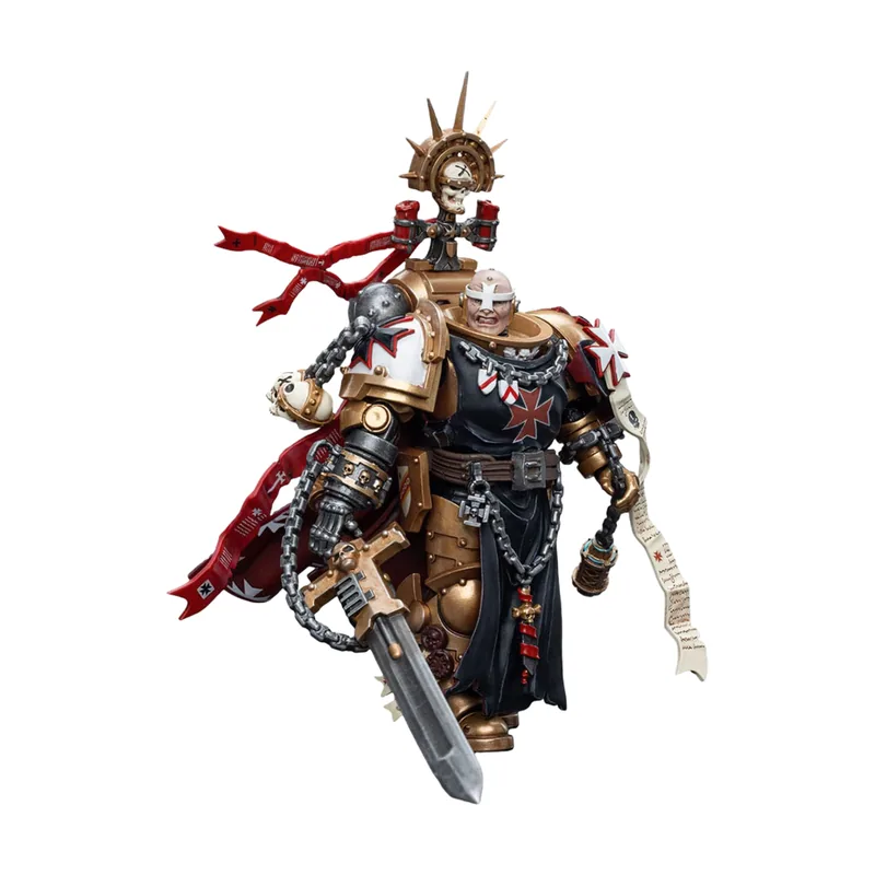 Joy Toy Figura Alto Mariscal Helbrecht de los Black Templars