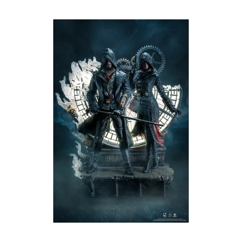 Pure Arts Estatua Animus Jacob & Evie Frye 1/4 Assassin's Creed
