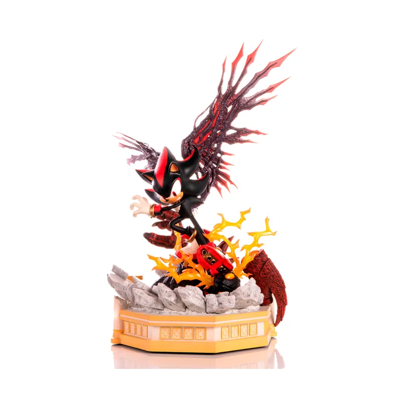 First 4 Figures Figura Shadow Evolved Estatua Resina Sonic X Shadow Generations 58 cm