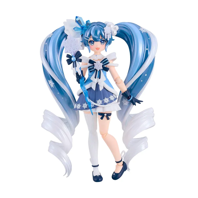 Good Smile Figura Snow Miku Character Vocal Series 01 Crystal Snow Ver. Figma