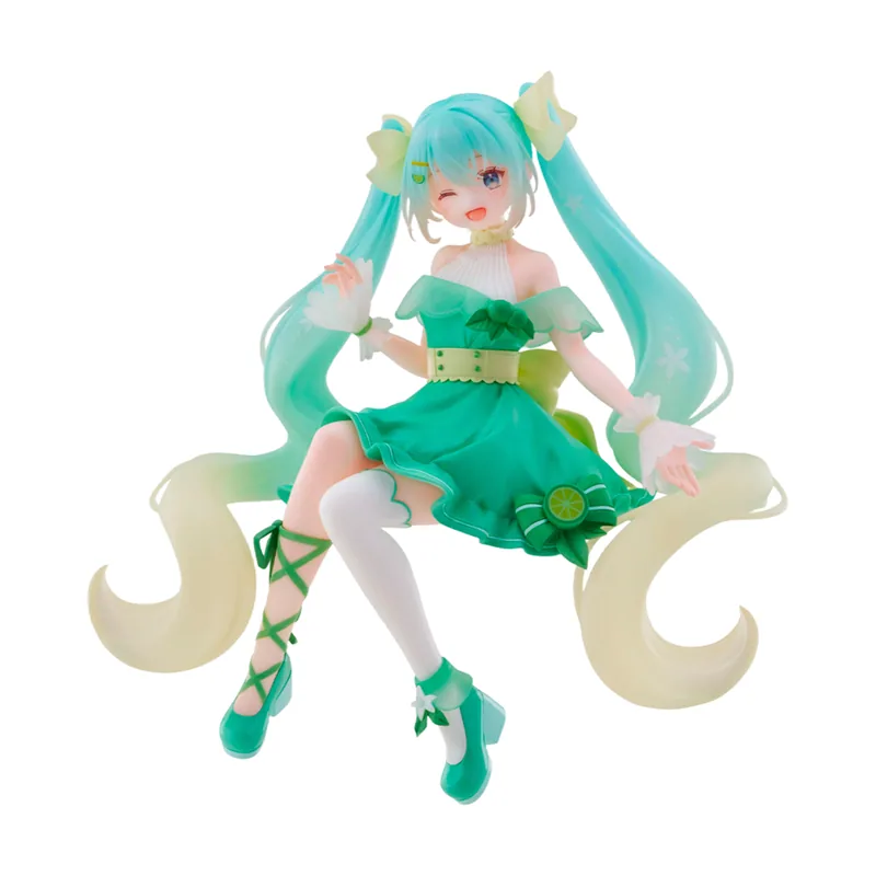 Furyu Figura Hatsune Miku Lime Ver. Noodle Stopper
