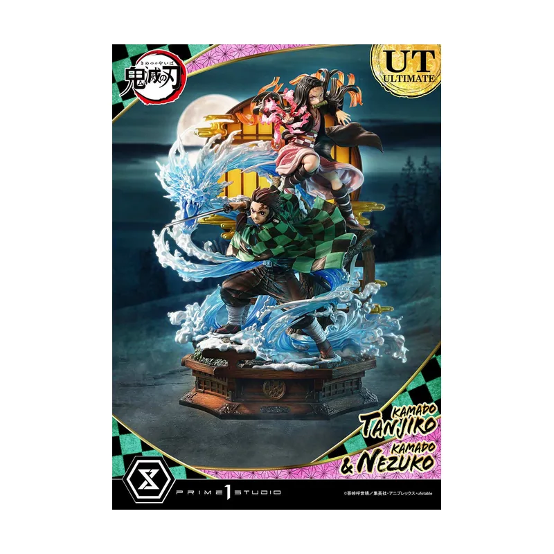 Prime 1 Studios Estatua Nezuko & Tanjiro Demon Slayer Kimetsu no Yaiba Masterline Ultimate Bonus Ver. Prime 1 Studio