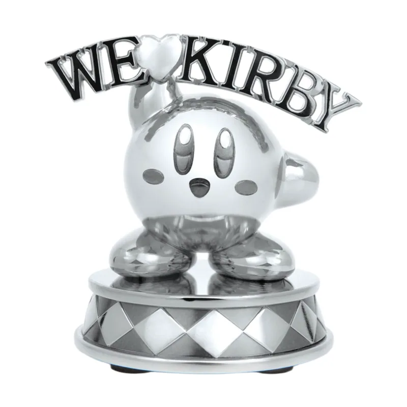 First 4 Figures Figura Kirby Estatua Metal We Love Kirby 10cm Edicion