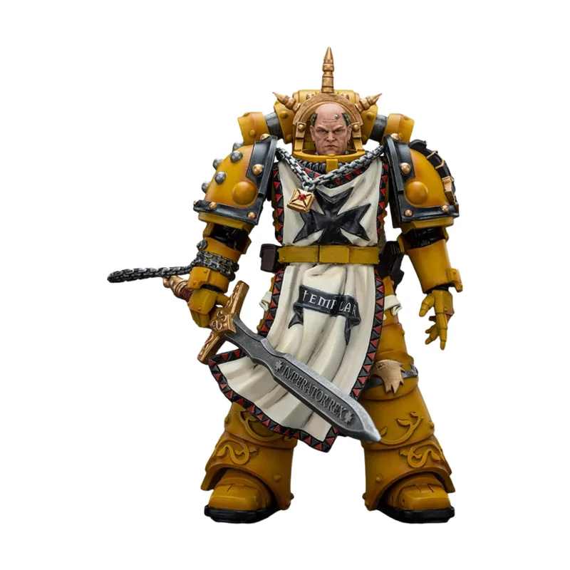 Joy Toy Figura Sigismund Primer Capitán de los Imperial Fist PVC 1/18 Warhammer The Horus Heresy 12 cm
