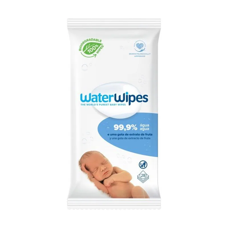 WaterWipes Toallitas Bebé 28 unidades