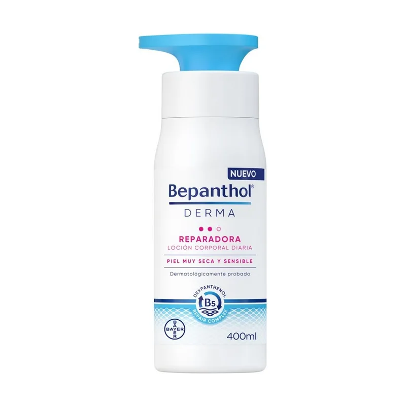 Bayer Bepanthol Derma Reparadora Locion Corporal Diaria 400 Ml
