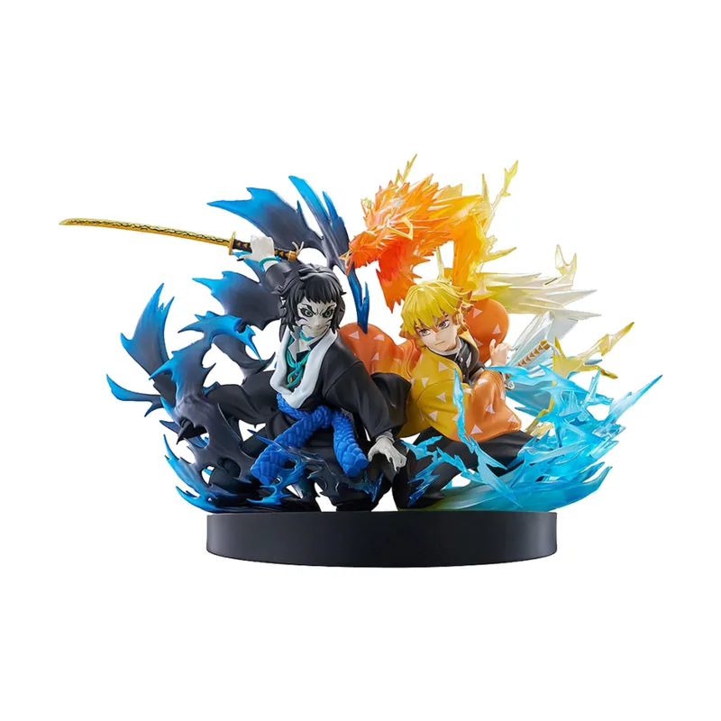 Aniplex Figura Zenitsu Agatsuma & Kaigaku Demon Slayer Kimetsu no Yaiba