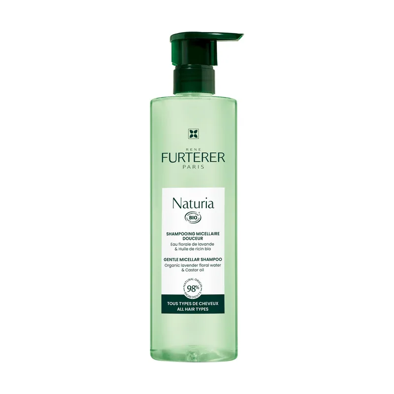 Rene Furterer Naturia Champú Micelar Suave 400 ml +Champú Seco 75 ml REGALO