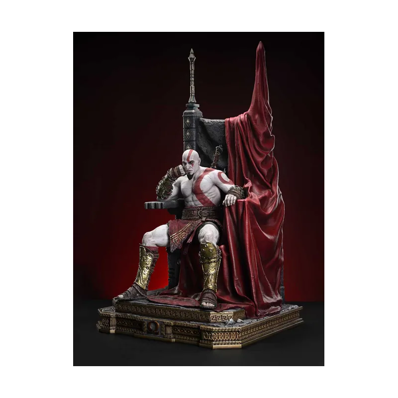 Prime 1 Studios Estatua Master Young Kratos Throne Legacy God of War 1/3 Bonus Prime 1 Studio