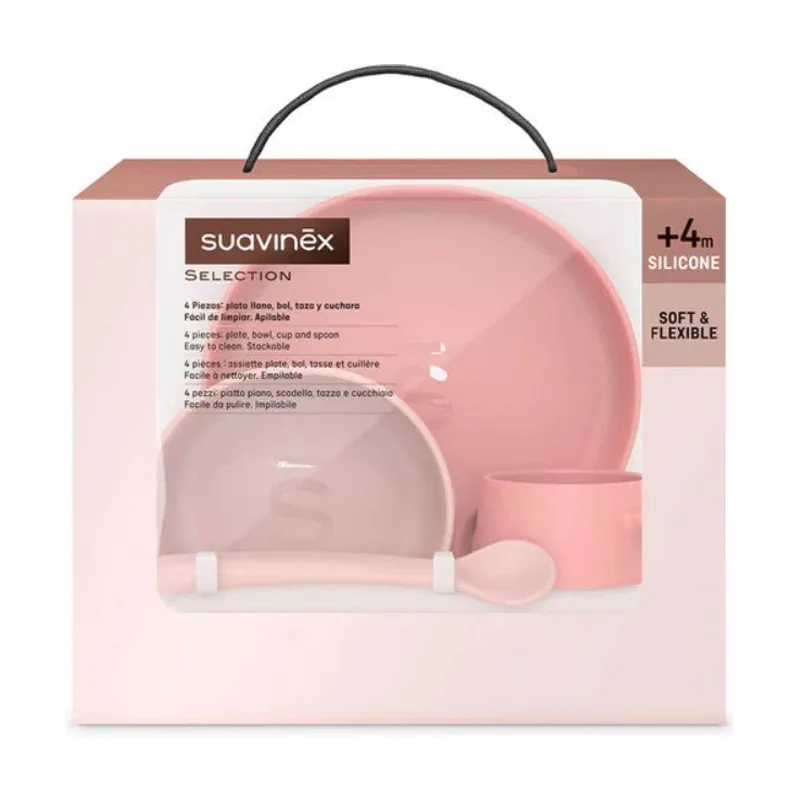 Suavinex Vajilla Infantil de Silicona Soft