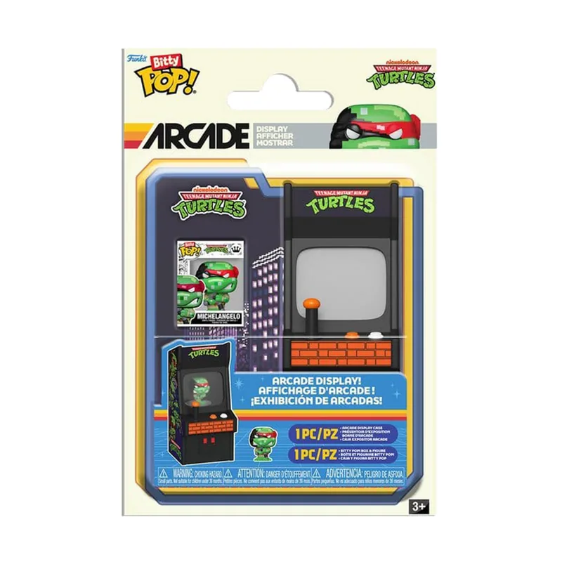Funko Figura Arcade Claw Bitty POP! Tortugas Ninja