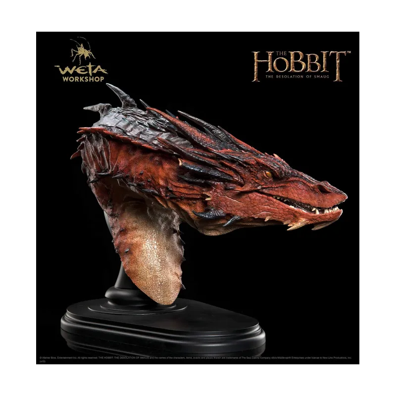 Weta Workshop Busto Smaug La Desolación de Smaug El Hobbit