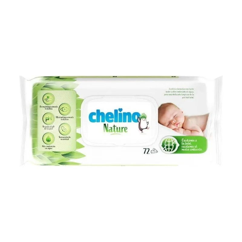 Chelino Nature Toallitas Infantiles 72 unidades