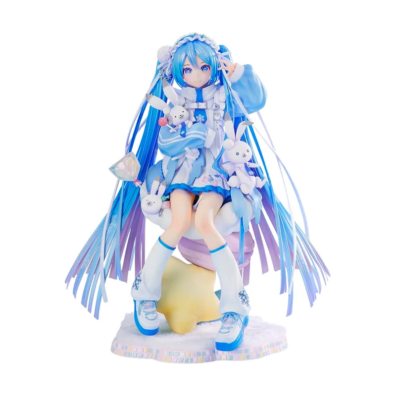 Figura Snow Miku Character Vocal Series 01 Hatsune Miku Yukiiro Pop Ver. 1/7