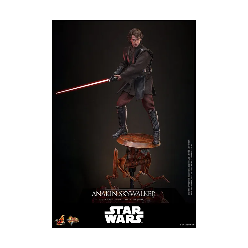Hot Toys Figura Anakin Skywalker Star Wars Episodio III La Venganza de los Sith Movie Masterpiece 1/6