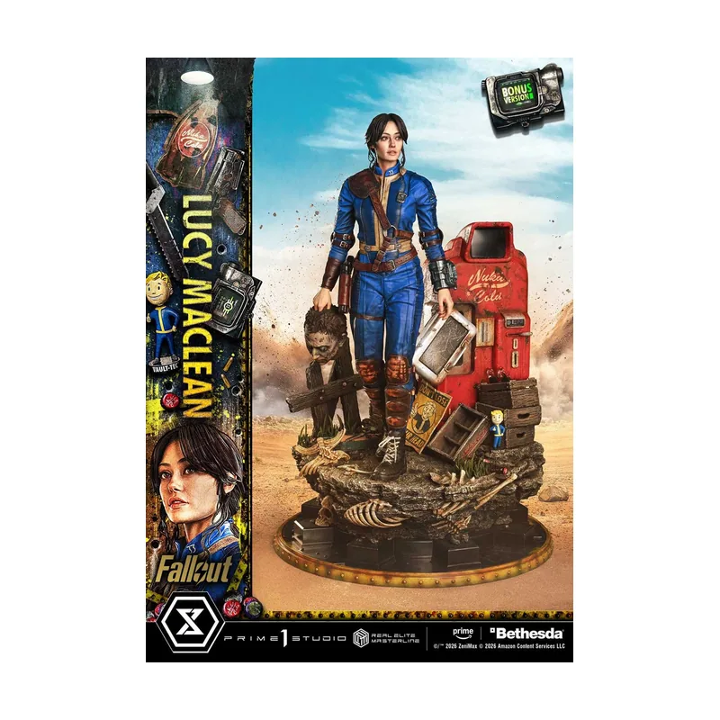 Prime 1 Studios Estatua Lucy McLean Fallout TV Series Real Elite Masterline Bonus Ver. 1/4 Prime 1 Studio