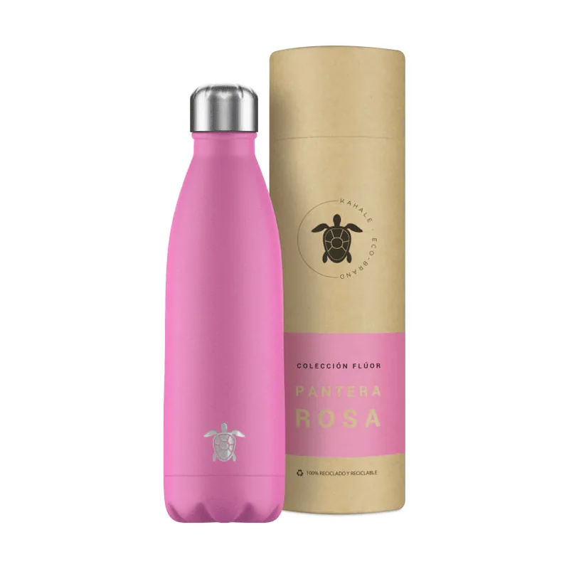 Kahale Botella Térmica Acero Inoxidable Pantera Rosa 500ml