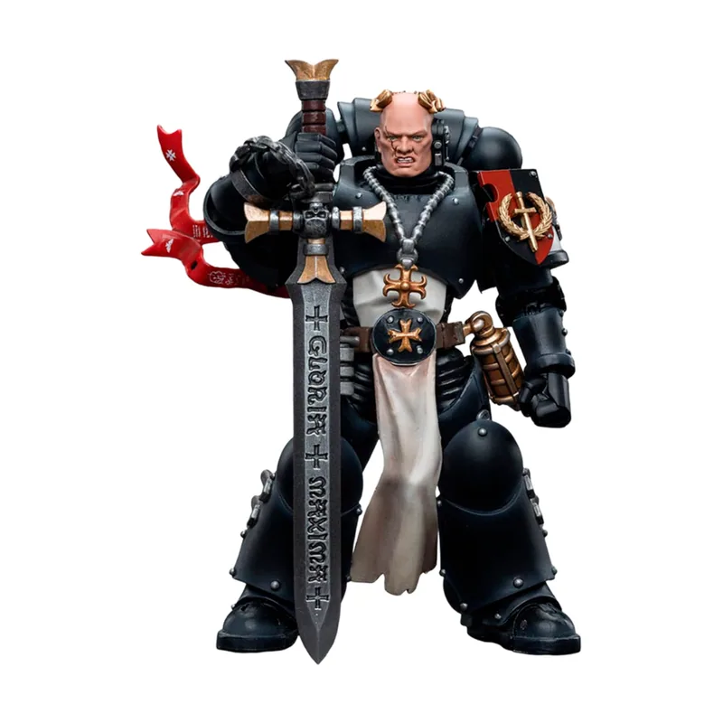 Joy Toy Figura Emperor's Champion Bayard's Revenge Warhammer 40k 1/18 Black Templars JoyToy