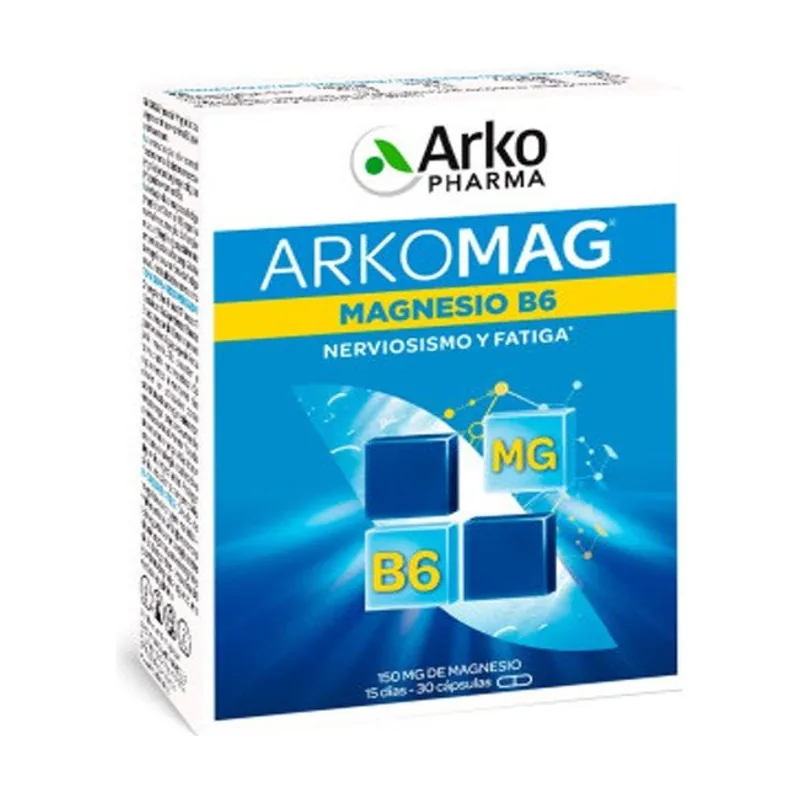 Arkopharma ARKOVITAL MAGNESIO B6 30 Cápsulas