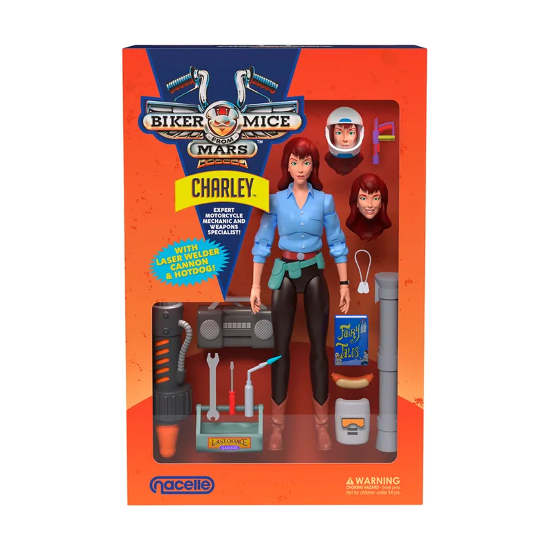 Nacelle Figura Charley Los Motorratones de Marte
