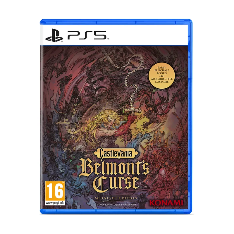 Konami Castlevania Belmont's Curse Edición Midnight PS5