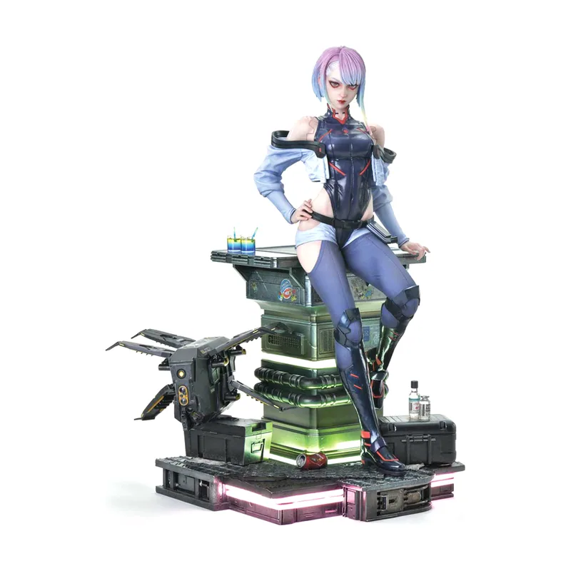 Prime 1 Studios Estatua Lucy Cyberpunk Edgerunners Real Elite Masterline Deluxe Bonus Ver. 1/4 Prme 1 Studio