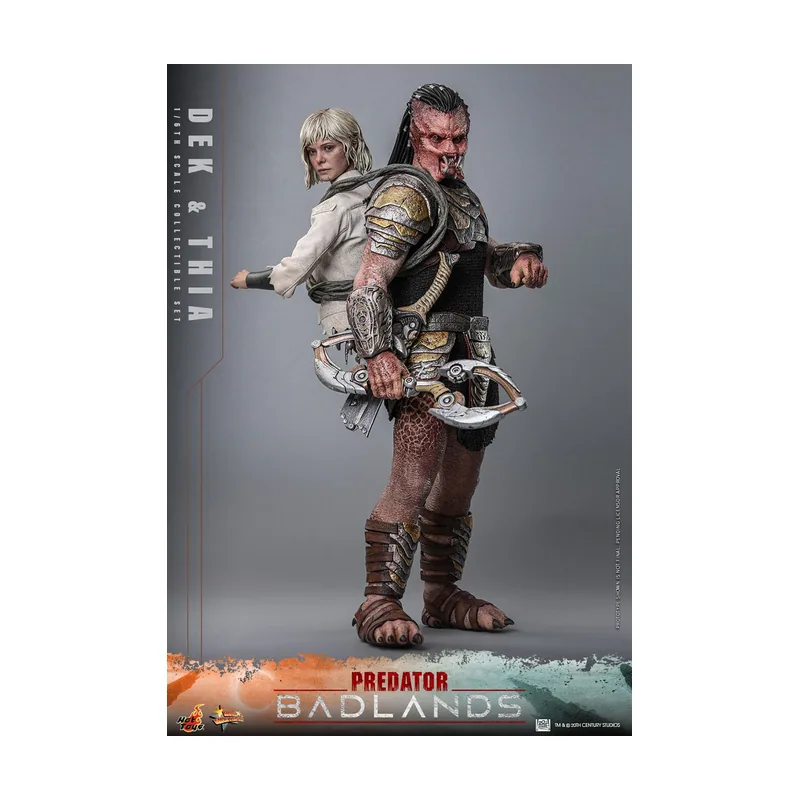 Hot Toys Figuras Dek & Thia Predator Badlands Movie Masterpiece 1/6