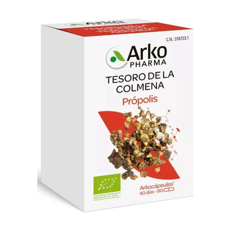 Arkopharma ARKOCÁPSULAS Própolis Bio 80 cápsulas