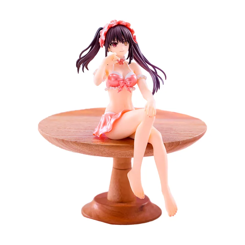 Furyu Figura Kurumi Tokisaki Date A Live V Swimsuit Pastel Red Ver. Noodle Stopper