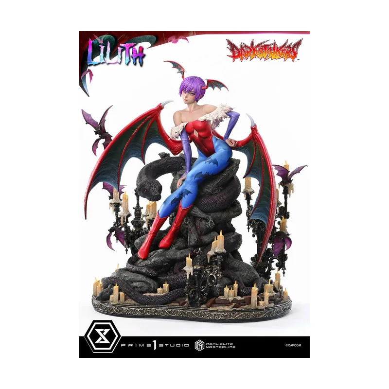 Prime 1 Studios Estatua Lilith Darkstalkers Real Elite Masterline Bonus Ver. 1/4 Prime 1 Studio