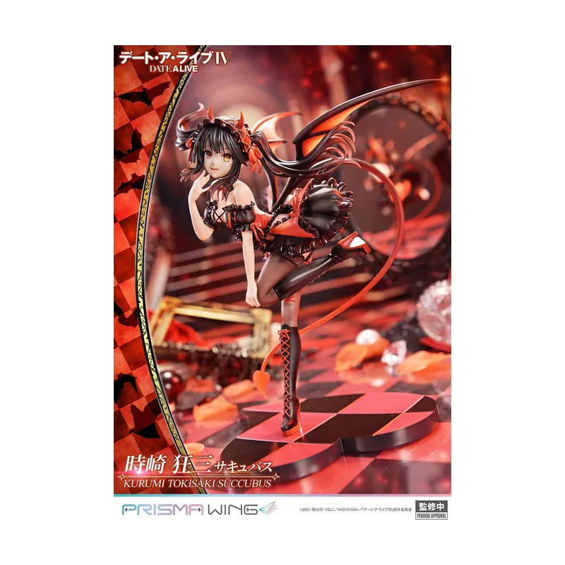 Prime 1 Studios Estatua Kurumi Tokisaki Date A Live Succubus Ver. 1/7 Prisma Wing Prime 1 Studio