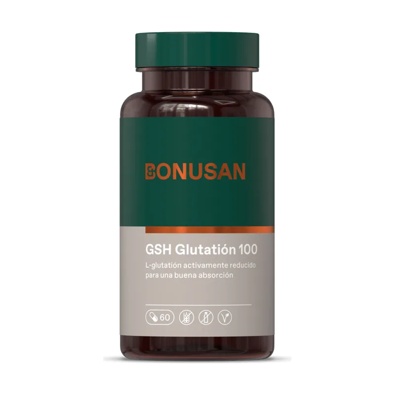 Bonusan Gsh Glutation 100 Mg 60 Cápsulas
