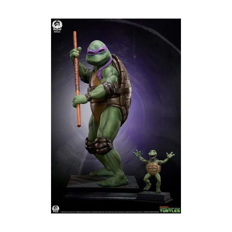 Premium Collectibles Studio Estatua Donatello Las Tortugas Ninja 1/2 Deluxe Ed.