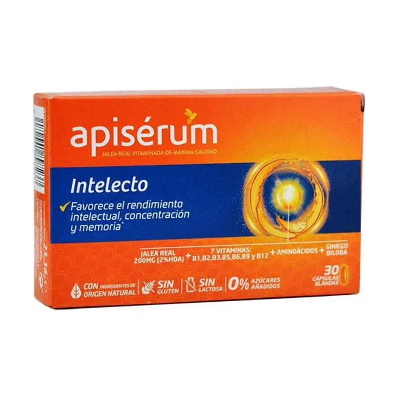 Apisérum Intelecto 30 cápsulas