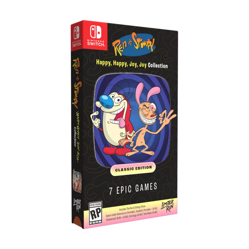 Limited Run Games Ren & Stimpy Happy Joy Collection Classic Edition