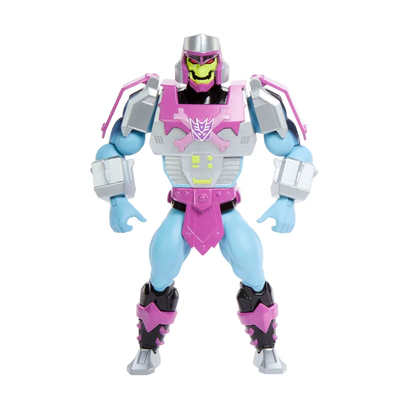 Mattel Figura Megatron x Skeletor Masters del Universo x Transformes Exclusiva