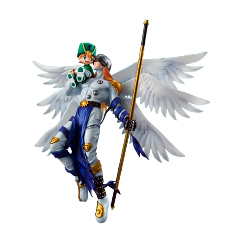 Megahouse Figura Angemon & Takeru Takaishi Digimon Adventure G.E.M. Series
