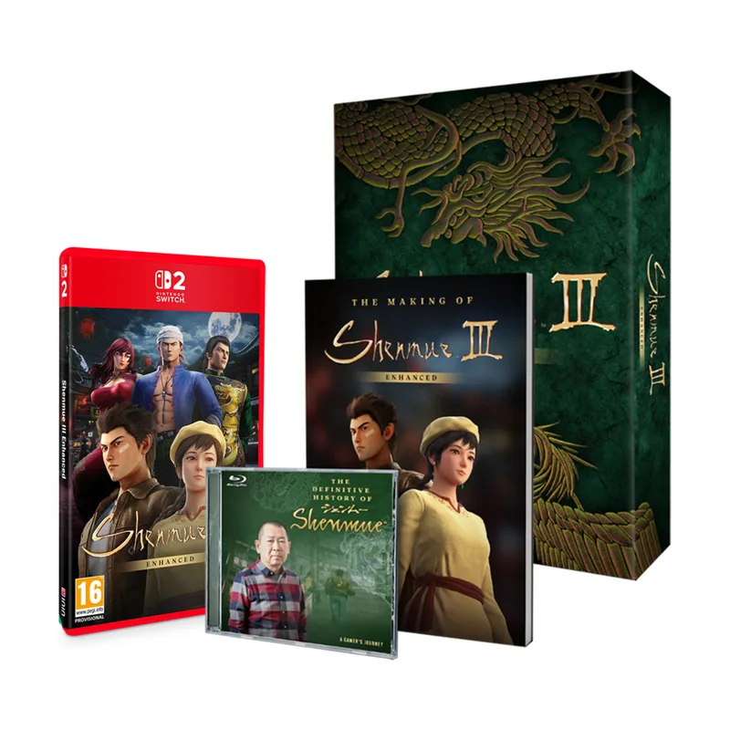 ININ Games Shenmue III Enhanced Edición Especial Switch 2
