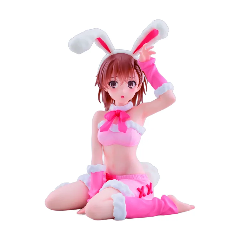 Taito Figura Mikoto Misaka A Certain Scientific Railgun Moflock Fluffy Bunny Ver.
